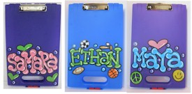 Personalized Clipboard Cases for Camp